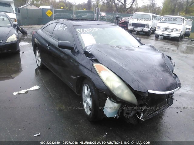 4T1CA38P64U032233 - 2004 TOYOTA CAMRY SOLARA SE/SLE შავი ფოტო 1