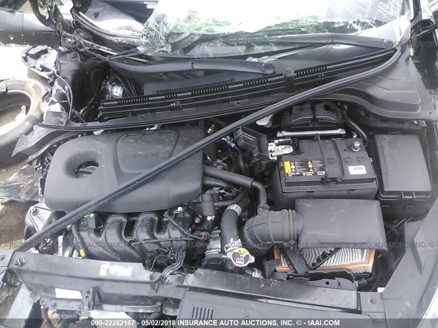 3KPA24AB2JE047299 - 2018 KIA RIO LX/S BLACK photo 10