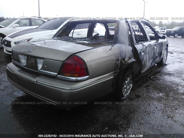 2FAFP74W53X222655 - 2003 FORD CROWN VICTORIA LX BROWN photo 4