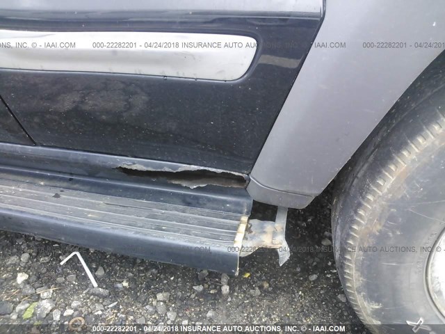 1J4GL48K63W500906 - 2003 JEEP LIBERTY SPORT/FREEDOM შავი ფოტო 6