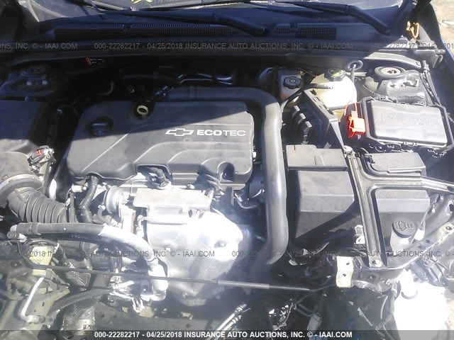 1G1ZB5ST1GF244018 - 2016 CHEVROLET MALIBU LS BLACK photo 10