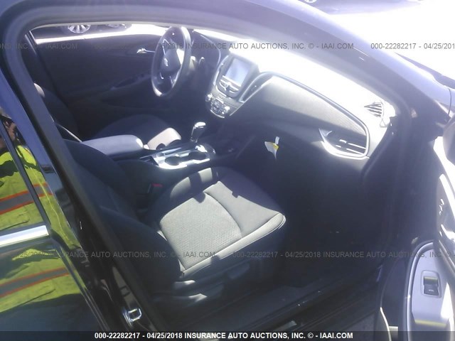 1G1ZB5ST1GF244018 - 2016 CHEVROLET MALIBU LS BLACK photo 5