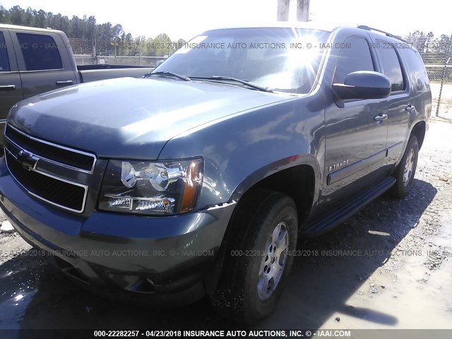 1GNFC13038R114432 - 2008 CHEVROLET TAHOE C1500 BLUE photo 2