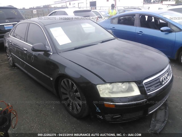 WAUML44E95N009664 - 2005 AUDI A8 L QUATTRO BLACK photo 1