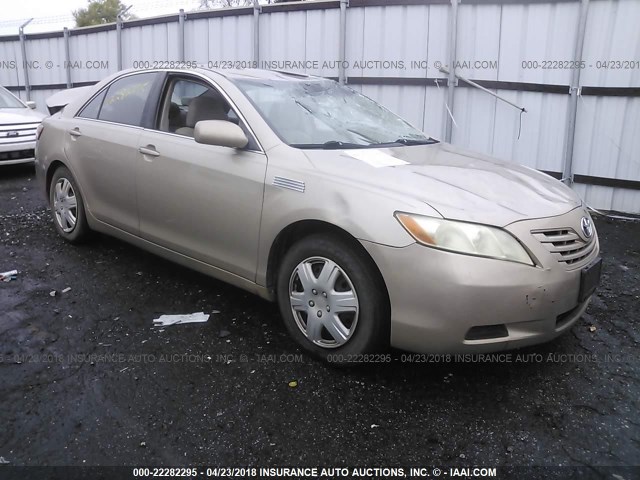 4T1BE46K18U259803 - 2008 TOYOTA CAMRY CE/LE/XLE/SE TAN photo 1