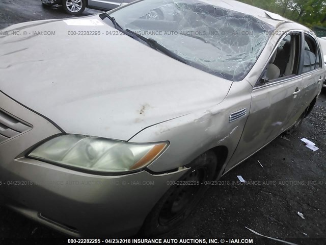 4T1BE46K18U259803 - 2008 TOYOTA CAMRY CE/LE/XLE/SE TAN photo 6