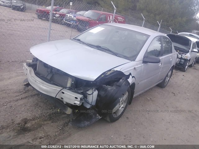 1G8AK55F07Z174904 - 2007 SATURN ION LEVEL 3 SILVER photo 2