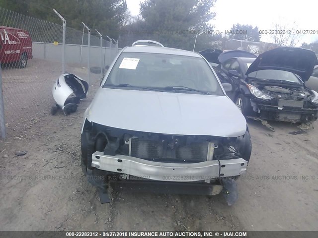1G8AK55F07Z174904 - 2007 SATURN ION LEVEL 3 SILVER photo 6