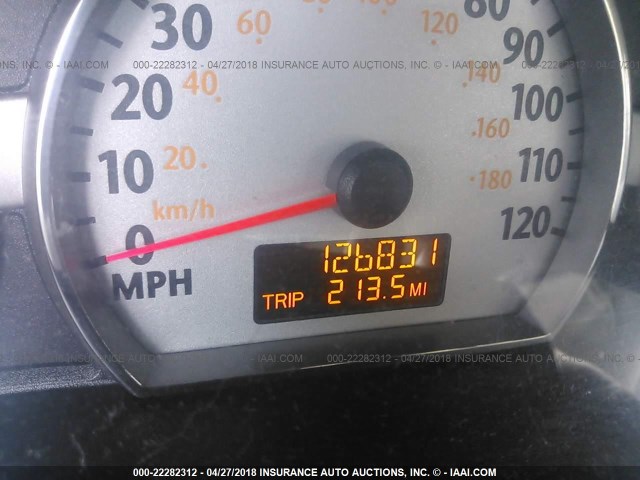 1G8AK55F07Z174904 - 2007 SATURN ION LEVEL 3 SILVER photo 7