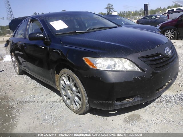 4T1BE46K09U408591 - 2009 TOYOTA CAMRY SE/LE/XLE BLACK photo 1