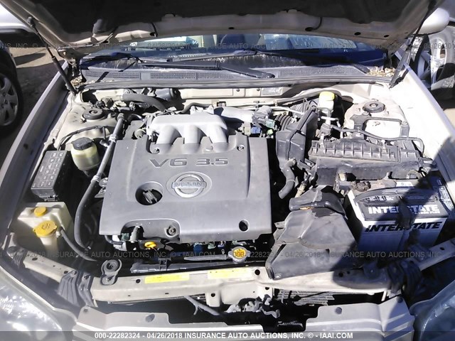 JN1DA31D72T417184 - 2002 NISSAN MAXIMA GLE/GXE/SE TAN photo 10