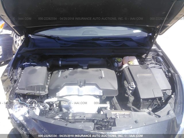 1G11C5SL6FF296270 - 2015 CHEVROLET MALIBU 1LT GRAY photo 10