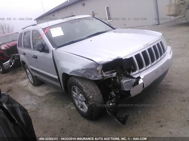 1J4GS48K45C641819 - 2005 JEEP GRAND CHEROKEE LAREDO/COLUMBIA/FREEDOM SILVER photo 1