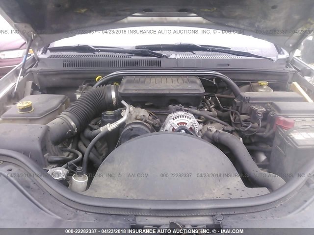 1J4GS48K45C641819 - 2005 JEEP GRAND CHEROKEE LAREDO/COLUMBIA/FREEDOM 银色 照片 10