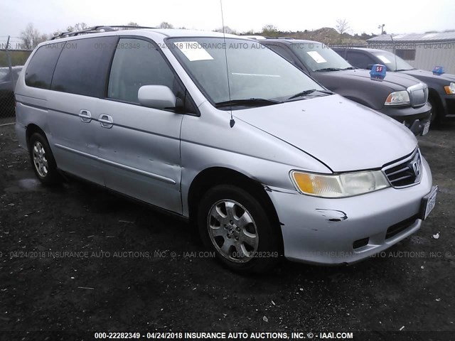 2HKRL18002H560776 - 2002 HONDA ODYSSEY EXL Light Blue photo 1