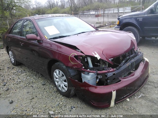 4T1BE32K46U114350 - 2006 TOYOTA CAMRY LE/XLE/SE MAROON photo 1