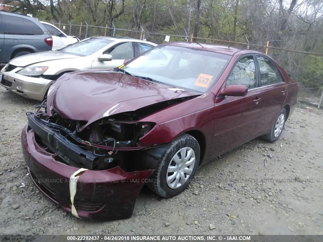 4T1BE32K46U114350 - 2006 TOYOTA CAMRY LE/XLE/SE MAROON photo 2