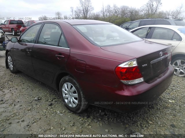 4T1BE32K46U114350 - 2006 TOYOTA CAMRY LE/XLE/SE MAROON photo 3