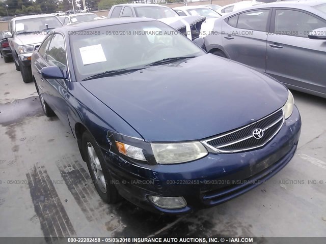 2T1CF28P51C465499 - 2001 TOYOTA CAMRY SOLARA SE/SLE ლურჯი ფოტო 1