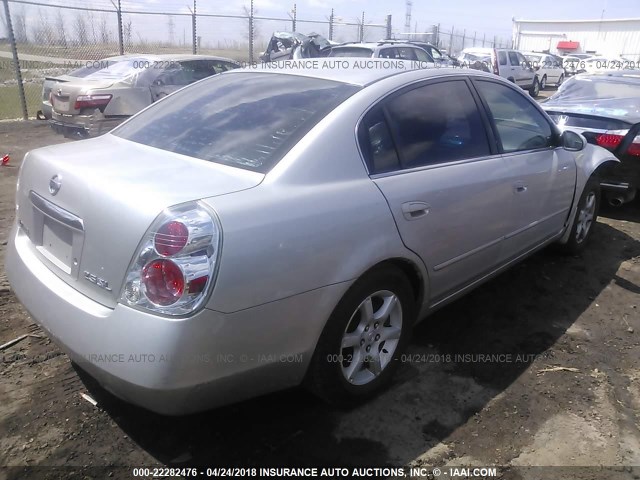 1N4AL11E25C270192 - 2005 NISSAN ALTIMA S/SL SILVER photo 4