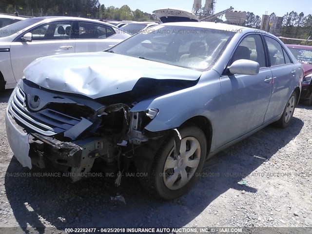 4T1BE46K18U777474 - 2008 TOYOTA CAMRY CE/LE/XLE/SE Light Blue photo 2