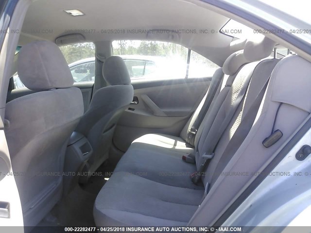 4T1BE46K18U777474 - 2008 TOYOTA CAMRY CE/LE/XLE/SE Light Blue photo 8