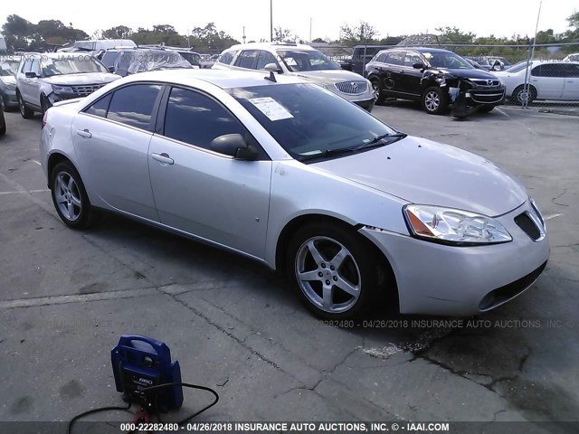 1G2ZH57N994110702 - 2009 PONTIAC G6 GT SILVER photo 1