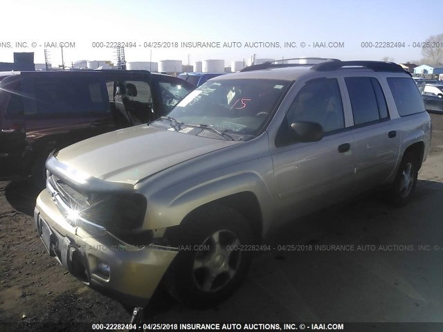 1GNET16S066158976 - 2006 CHEVROLET TRAILBLAZER EXT LS/EXT LT GOLD photo 2