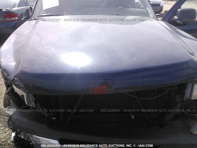 3GCEC14X87G156500 - 2007 CHEVROLET SILVERADO C1500 CLASSIC BLUE photo 10