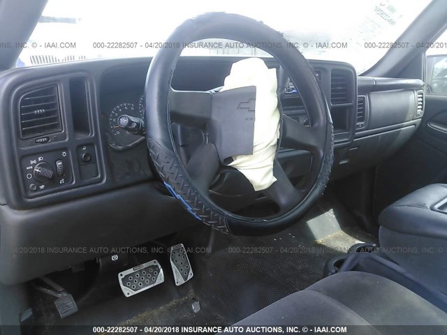 3GCEC14X87G156500 - 2007 CHEVROLET SILVERADO C1500 CLASSIC BLUE photo 5