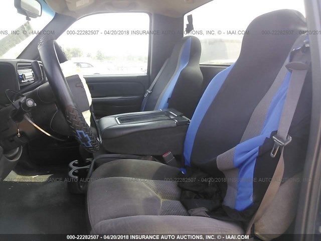 3GCEC14X87G156500 - 2007 CHEVROLET SILVERADO C1500 CLASSIC BLUE photo 8