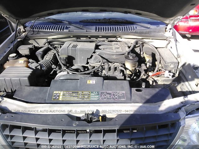 1FMZU62K53UA69420 - 2003 FORD EXPLORER XLS/XLS SPORT SILVER photo 10