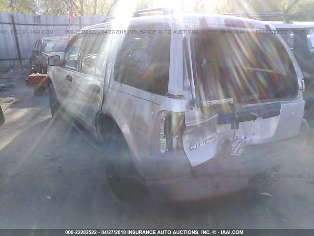 1FMZU62K53UA69420 - 2003 FORD EXPLORER XLS/XLS SPORT SILVER photo 3