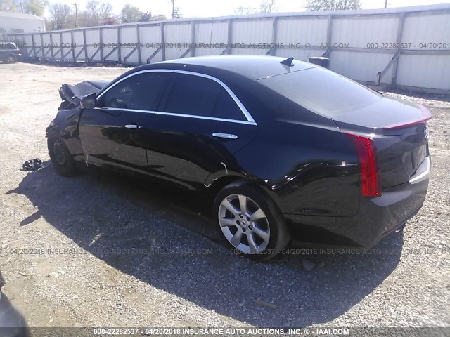 1G6AG5RX4E0159031 - 2014 CADILLAC ATS BLACK photo 3