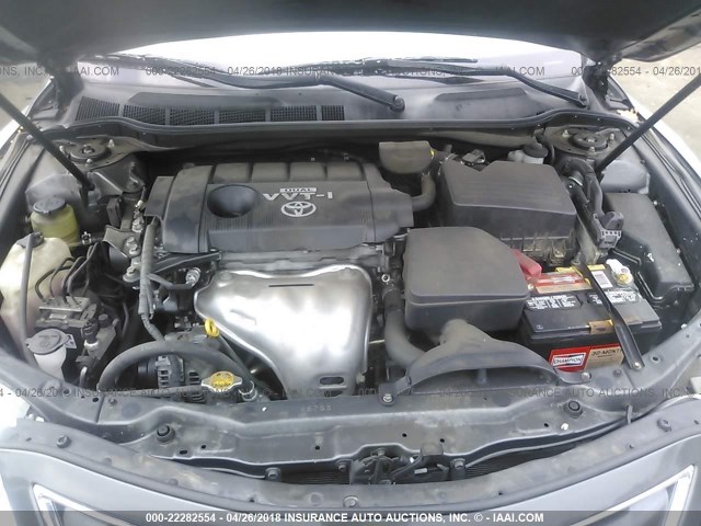 4T1BF3EK5AU049008 - 2010 TOYOTA CAMRY SE/LE/XLE 灰色 照片 10