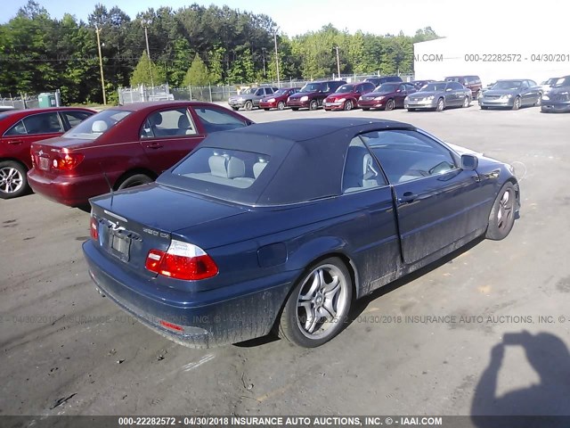 WBABW53414PL47236 - 2004 BMW 330 CI BLUE photo 4