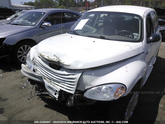 3C4FY48B33T626603 - 2003 CHRYSLER PT CRUISER CLASSIC WHITE photo 6