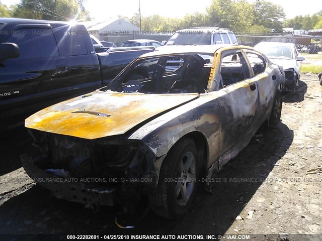 2B3CA3CV3AH215583 - 2010 DODGE CHARGER SXT WHITE photo 2