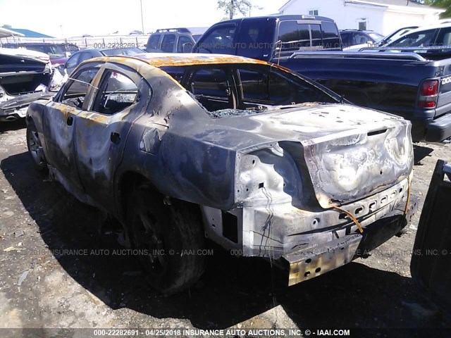 2B3CA3CV3AH215583 - 2010 DODGE CHARGER SXT WHITE photo 3