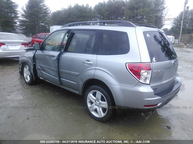 JF2SH64609H737931 - 2009 SUBARU FORESTER 2.5X LIMITED GRAY photo 3