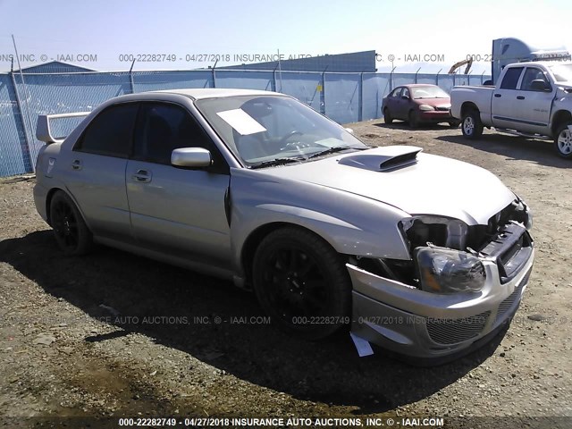 JF1GD70625L525606 - 2005 SUBARU IMPREZA WRX STI SILVER photo 1