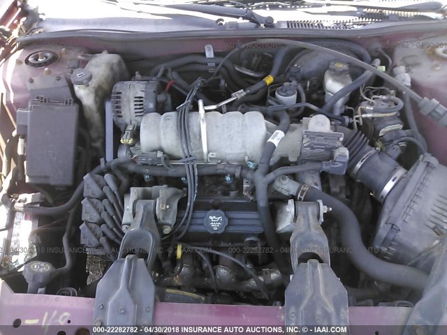 2G2WS522341115285 - 2004 PONTIAC GRAND PRIX GT2 MAROON photo 10