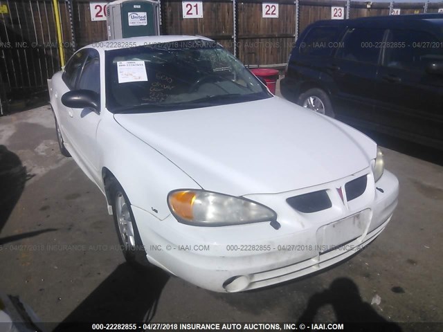 1G2NF52E14C246672 - 2004 PONTIAC GRAND AM SE1 WHITE photo 1