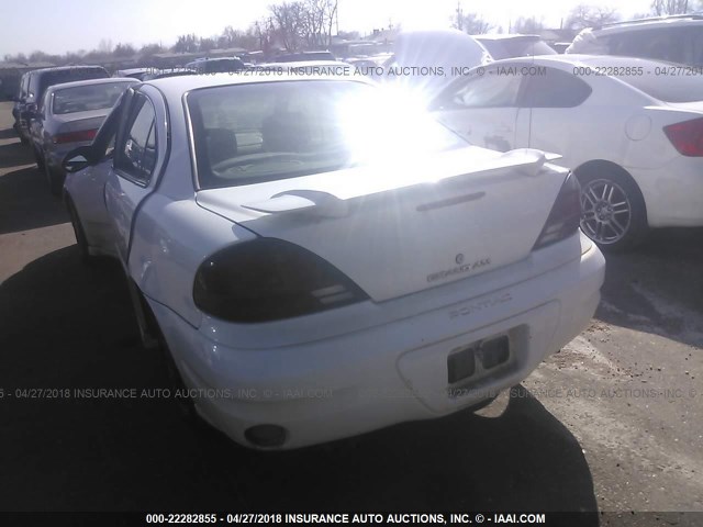 1G2NF52E14C246672 - 2004 PONTIAC GRAND AM SE1 WHITE photo 3