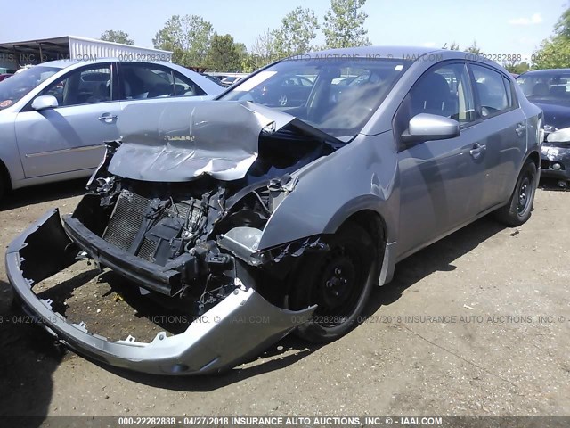 3N1AB61E08L647091 - 2008 NISSAN SENTRA 2.0/2.0S/2.0SL ნაცრისფერი ფოტო 2
