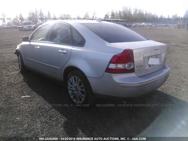 YV1MS682862196300 - 2006 VOLVO S40 T5 SILVER photo 3