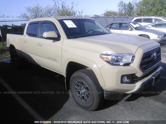 3TMDZ5BN4HM024596 - 2017 TOYOTA TACOMA DBL CAB/SR5/TRD SPORT/OR TAN photo 1