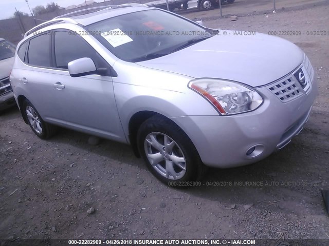 JN8AS58T28W008799 - 2008 NISSAN ROGUE S/SL SILVER photo 1