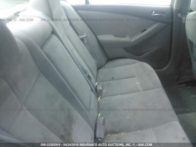 1N4AL21E07C131378 - 2007 NISSAN ALTIMA 2.5/2.5S SILVER photo 8