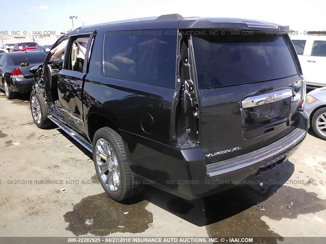 1GKS2HKJ5GR273629 - 2016 GMC YUKON XL DENALI GRAY photo 3